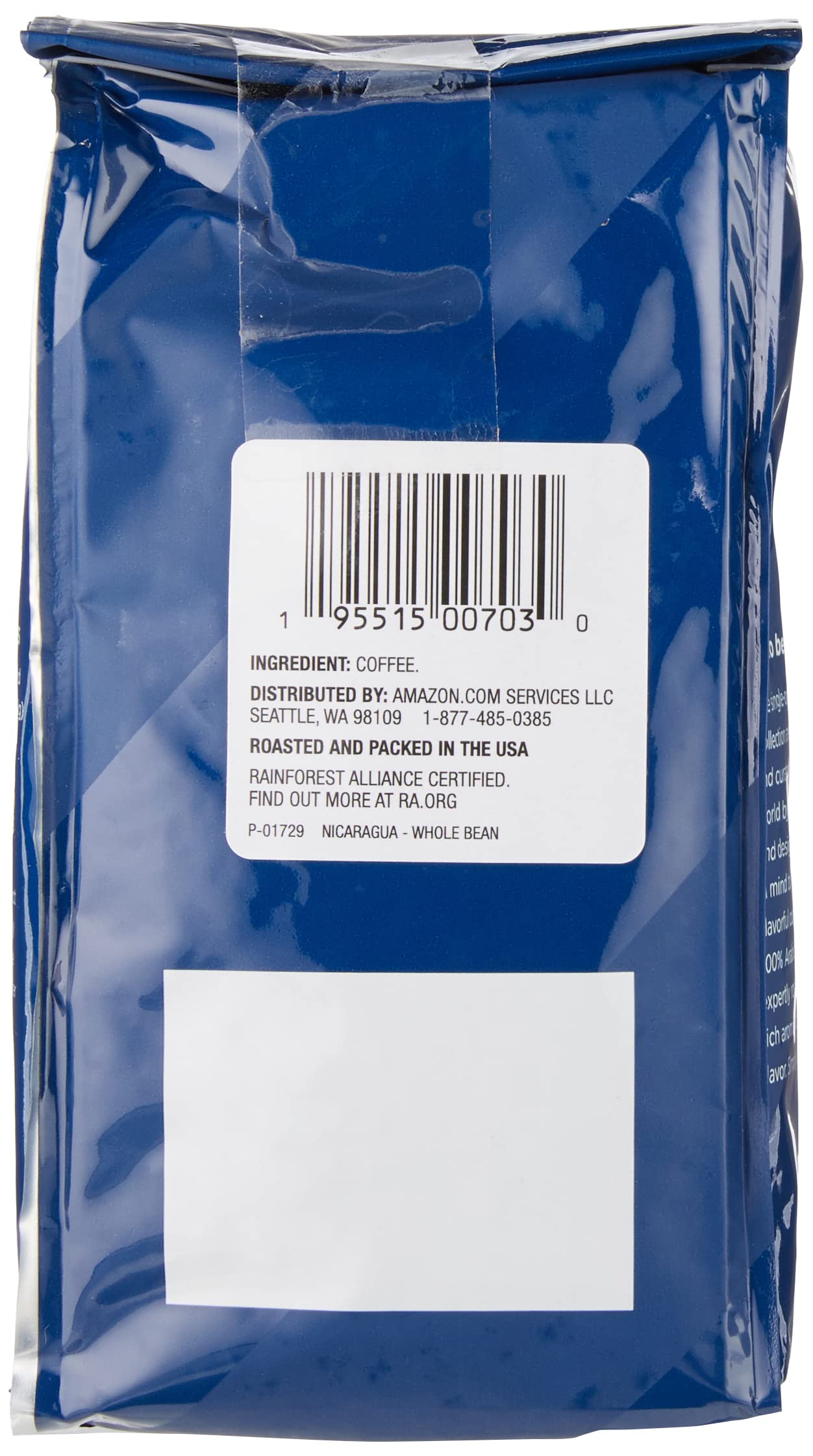 large online retailer Fresh Whole Bean Coffee, Medium Roast, 12 Ounce