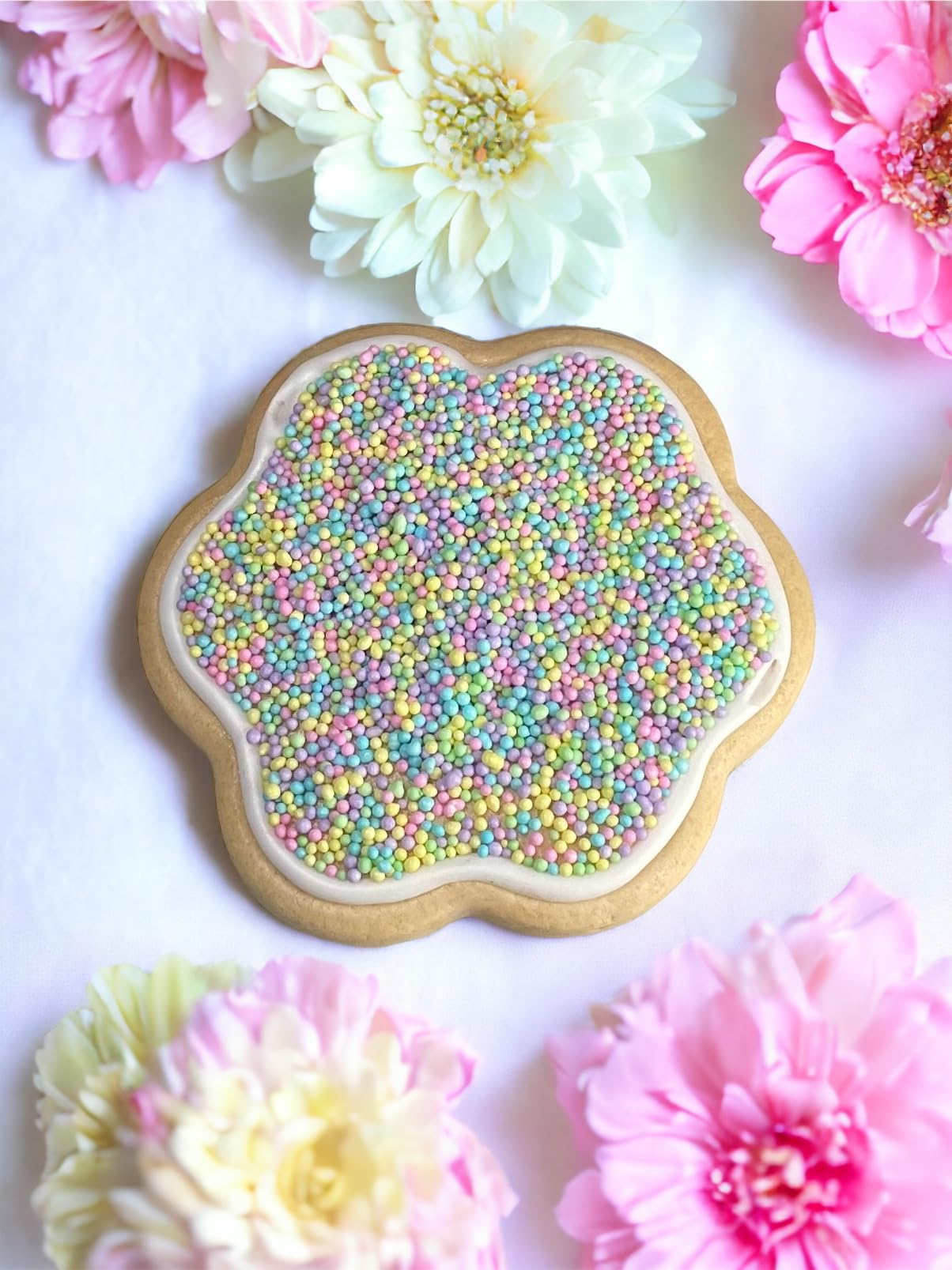 Fairy Lane/Colored Nonpareils - Gluten-Free, Egg Free, Nuts Free, Kosher, Sprinkle Medley Mix, For Baking, Decorating, Cookies,