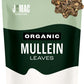 J Mac Botanicals Organic Mullein Leaves (4 oz) Certified USDA Organic. Loose Leaf Mullein Herbal Tea