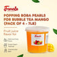 Fanale Mango Popping Boba Pearls, Vegan, Non-GMO, Gluten-Free, 7 lb (Pack of 4)