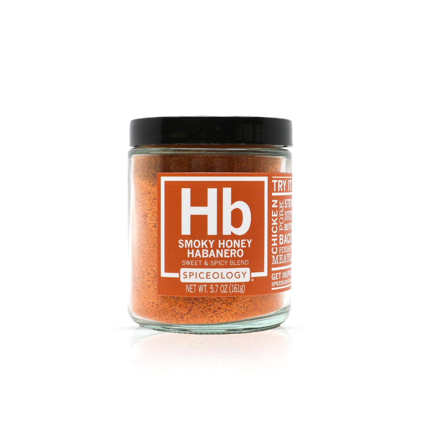 Spiceology Smoky Honey Habanero BBQ Rub - Sweet & Spicy Seasoning - 5.7 oz