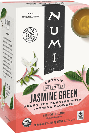 Jasmine Green Tea Numi Teas 18 Bag
