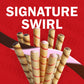 Pirouline Rolled Wafers - Best Flavor Mix - Chocolate Hazelnut, Dark Chocolate, And Strawberry - Rolled Wafer Cookies For Coffee