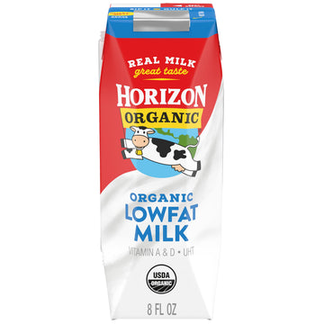 Horizon Organic Dairy Organic Low Fat 1 % Milk - Aseptic - 12/8 Fl Oz (1X12/8 Fz)