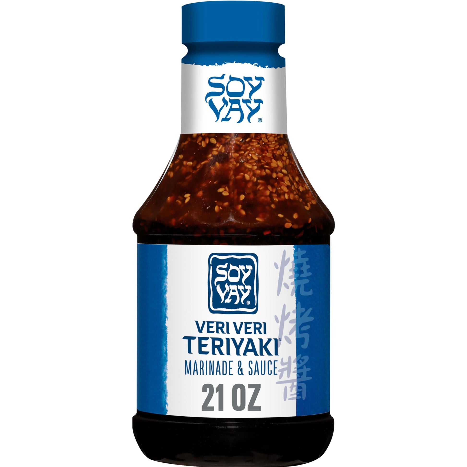 Soy Vay Veri Veri Teriyaki Marinade and Sauce, 21 Ounce Bottle (Package May Vary)