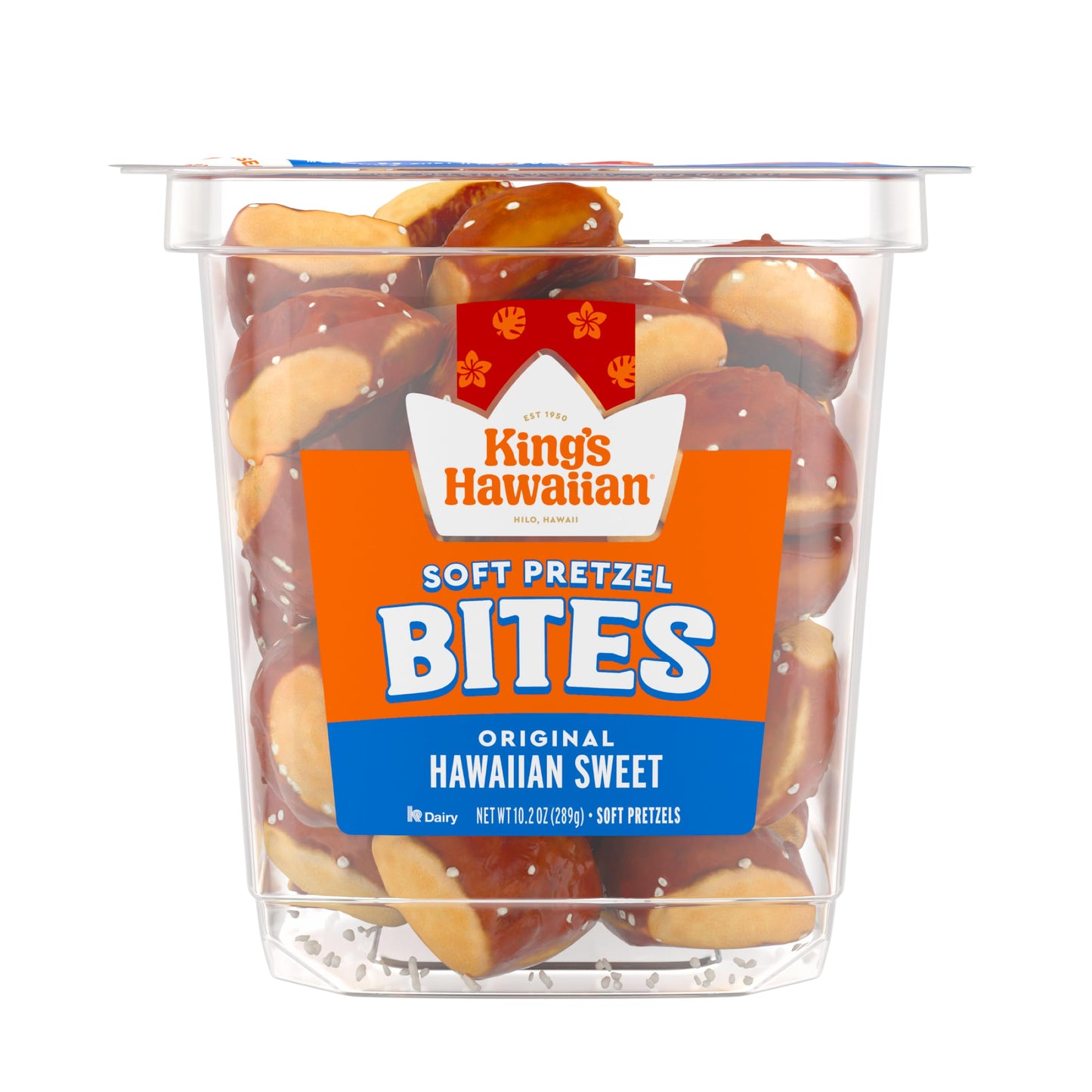 Kings Hawaiian Original Hawaiian Sweet Soft Pretzel Bites, 10.2 oz