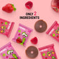 Bob Snail Exotic Mix Fruit Roll Ups - Healthy Sweets, Real Dried Fruits Snacks, No Added Sugar, Vegan, Nut Free, Candy for Adult