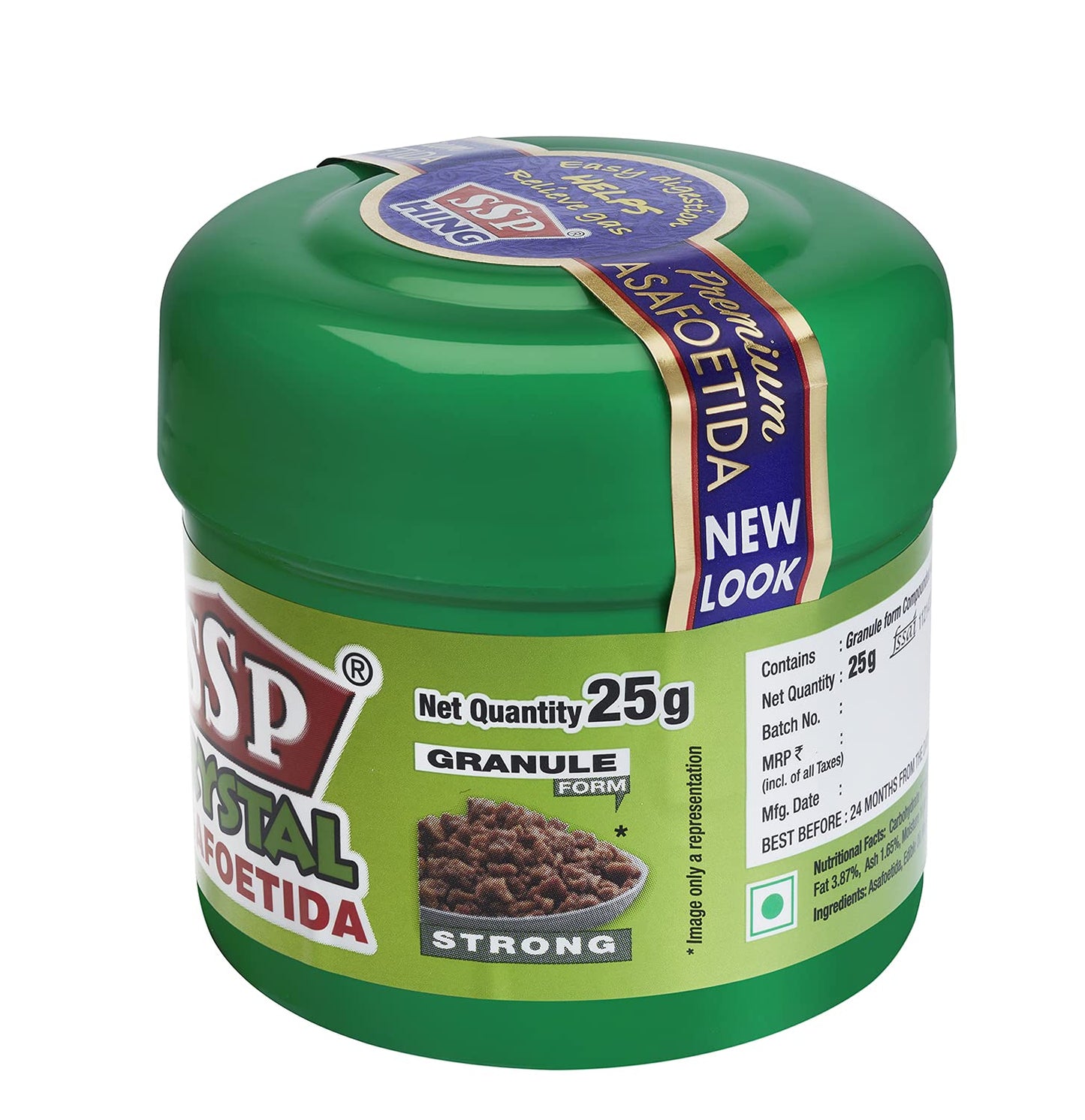 Ssp Crystal Asafoetida(Hing) (25G) - Classic Choice Comes In Granules Form