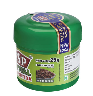 Ssp Crystal Asafoetida(Hing) (25G) - Classic Choice Comes In Granules Form