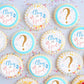 40 Pack Edible Boy Or Girl Cupcake Toppers Baby Shower Birthday Party Baby Boy Baby Girl Drink Toppers Anniversary Party Decorat