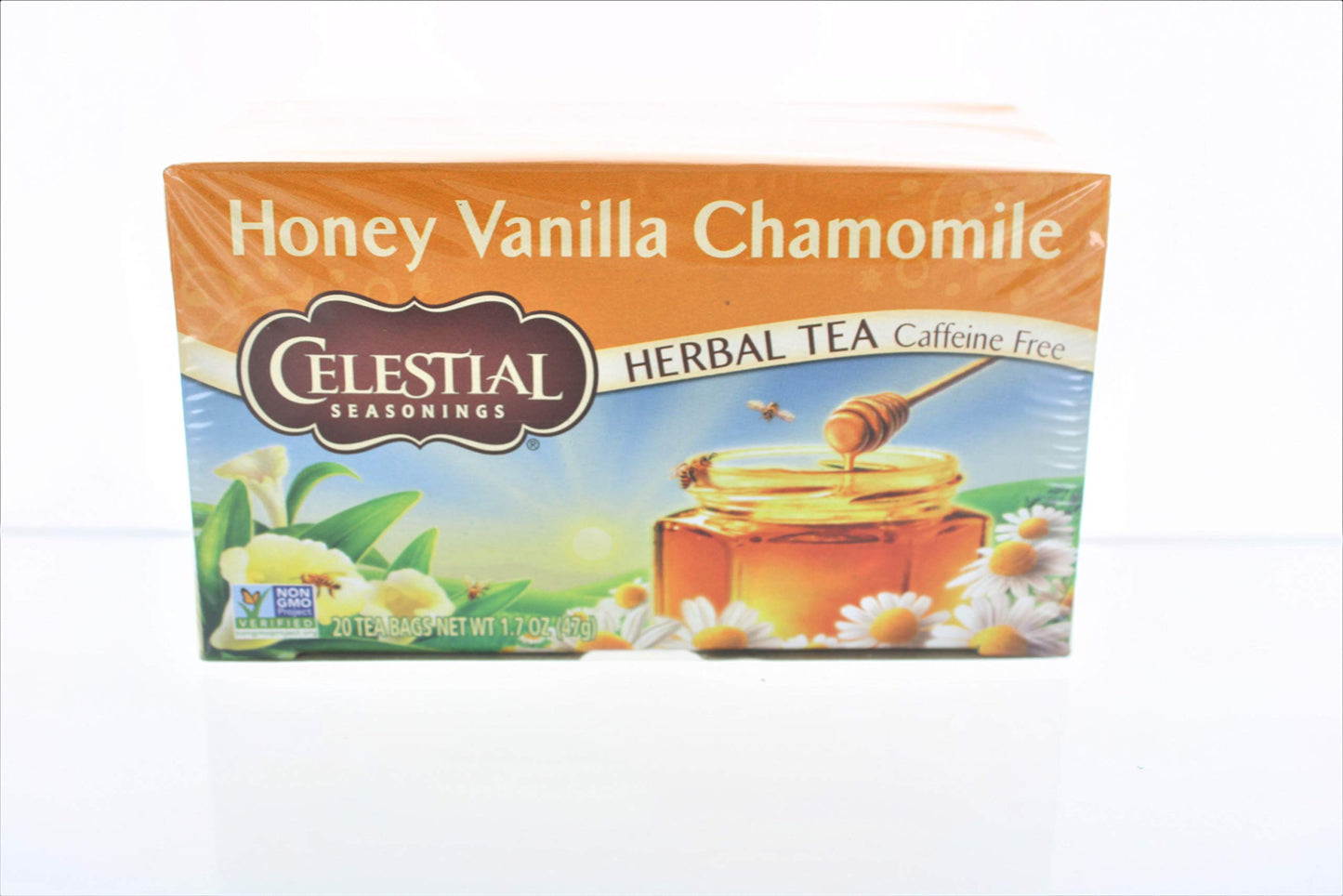 Celestial Seasonings Herbal Tea - Honey Vanilla Chamomile - Model 48874