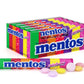 Mentos Chewy Mint Candy Roll, Rainbow, Non Melting, Party, 14 Pieces (Bulk Pack Of 15)