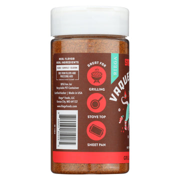 Riega Street Taco Grill Seasoning, Vaquero Steak, 6.05 Oz (Pack Of 1)