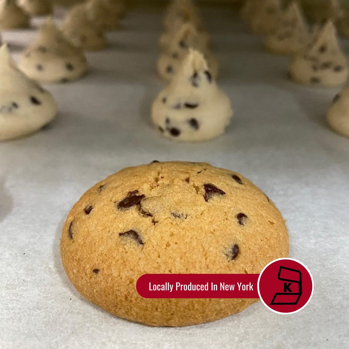 My Dad'S Cookies Gluten Free Crisp Milk Chocolate Chip Cookies - Dairy Free, Kosher, Nut Free, Plant Based - Crunchy Italian Coo