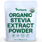 Purisure Stevia Concentrated Powder, Zero Calorie Sweetener, 125 g, Non-GMO, Keto Friendly, Natural for Baking