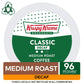 Krispy Kreme Classic Decaf Coffee, Keurig Single Serve K-Cup Pods, 96 Count (4 Packs Of 24)