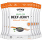 Think Jerky Sesame Teriyaki Beef Jerky, Grass-Fed, Gluten Free, Low Calorie, 1 oz Bags, 8 Pack