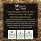 Organic Way Dried Oregano Leaf Cut & Sifted (Origanum Vulgare) - European Wild-Harvest | Organic & Kosher Certified | Vegan, Non Gmo & Gluten Free | Usda Certified | Origin - Albania (4 Oz)