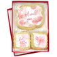 Get Well Soon Cookies Gift Basket For Women And Girls Feel Better After Surgery Broken Arm Leg Cookie Treat Floral Flowers Package | 3 Pack | Nut Free | Kosher