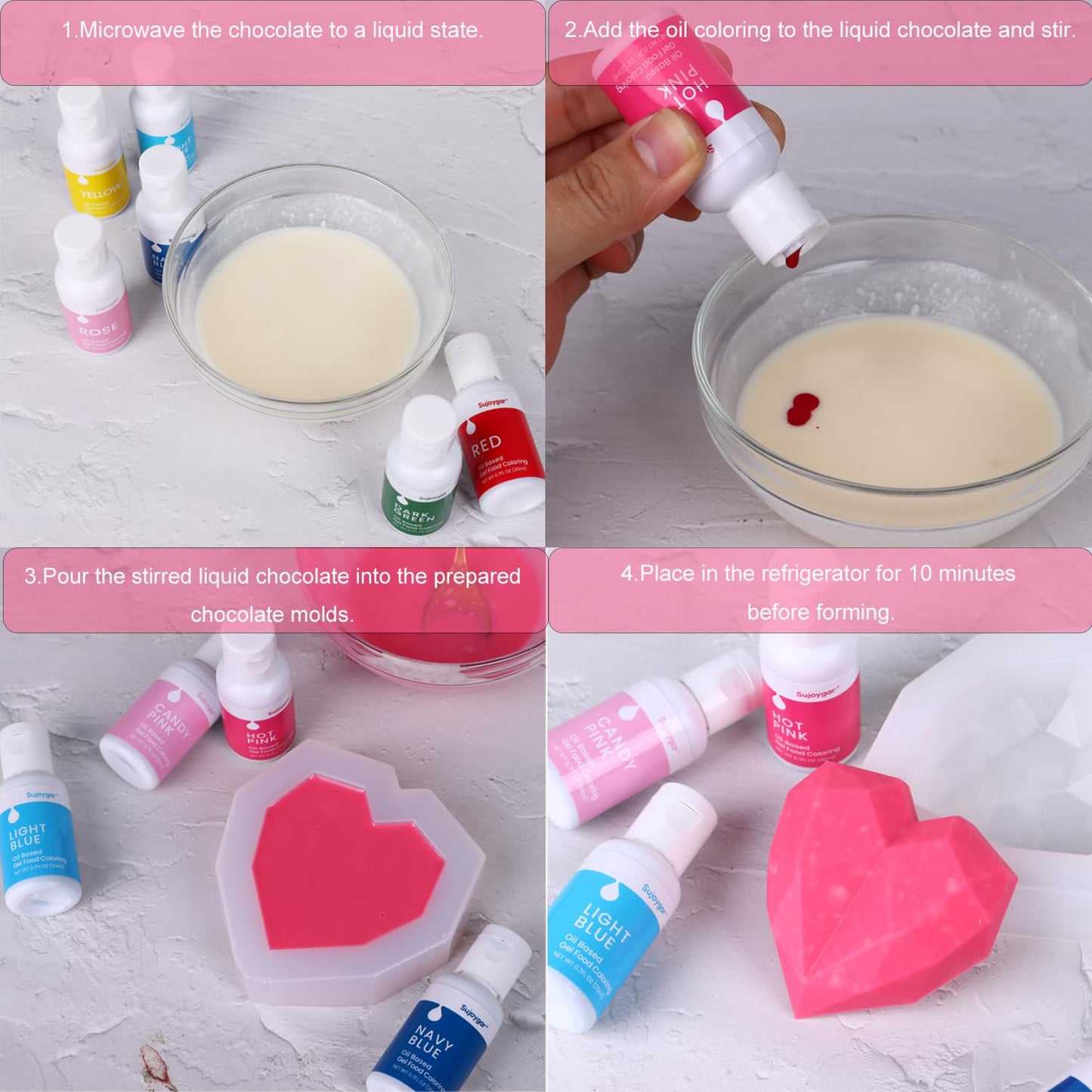 Oil Based Food Coloring For Chocolate, Black, Food Grade 20Ml, Edible Oil Food Dye For Baking, Cupcake & Fondant, Icing