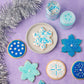 Sweets Indeed Winter Sprinkle 4-Pack - 10.90 oz | Blue Sugar Crystals  Shimmer Snowflakes  Winter Jimmies & Nonpareils | Frozen-Inspired Christmas & Holiday Baking Decorations