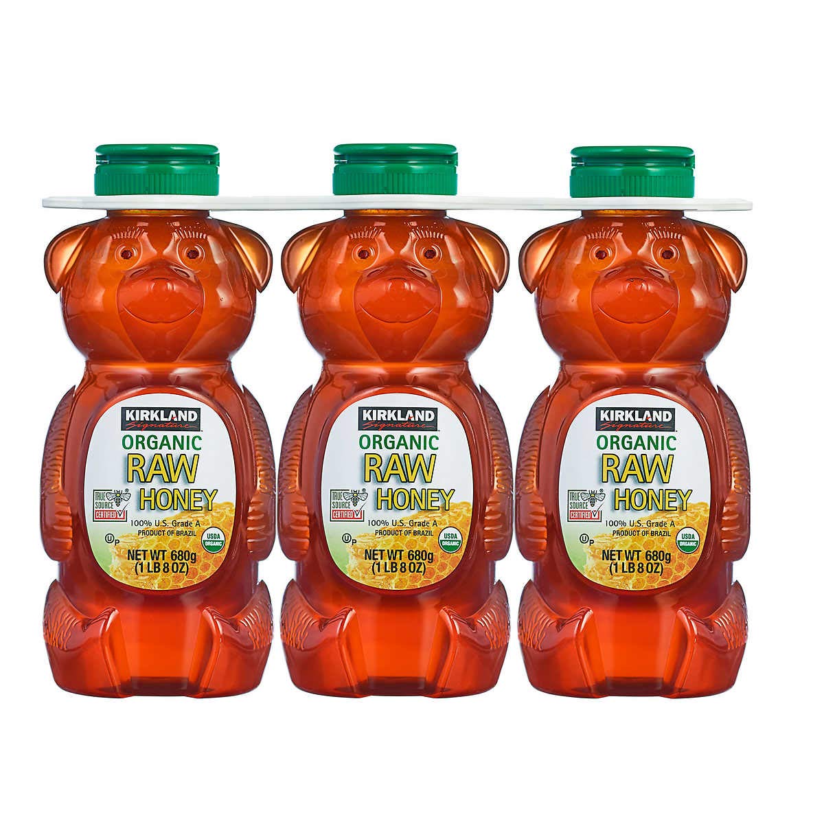 Kirkland Signature Organic Raw Honey  24 Oz  3-Count