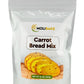 Molibake Carrot Bread Mix - All-Natural Baking Mix for Bread Machine and Oven - 15 oz Mix with Dried Carrots, Oat Flakes, Sunflo