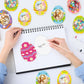 Motiskyy 30 Pack Easter Candy Fillable Card With Clear Candy Domes Chocolate Holder Cards For Easter Hunt Treat Gift Rewards Sur