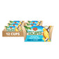 Del Monte Escapes Pineapple Pina Colada Cups, Pack of 6, 7 oz Each, Ideal for Snacks