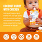 Serenity Kids 6+ Months World Explorers Baby Food Pouches Puree Made With Ethically Sourced Meats & Organic Veggies | 3.5 Ounce