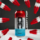 3D Energy Drink - Sugar Free  200mg Caffeine  Pre Workout  Taurine  L-Carnitine  Lightly Carbonated  16oz Cans  12 Pack - Liberty Pop