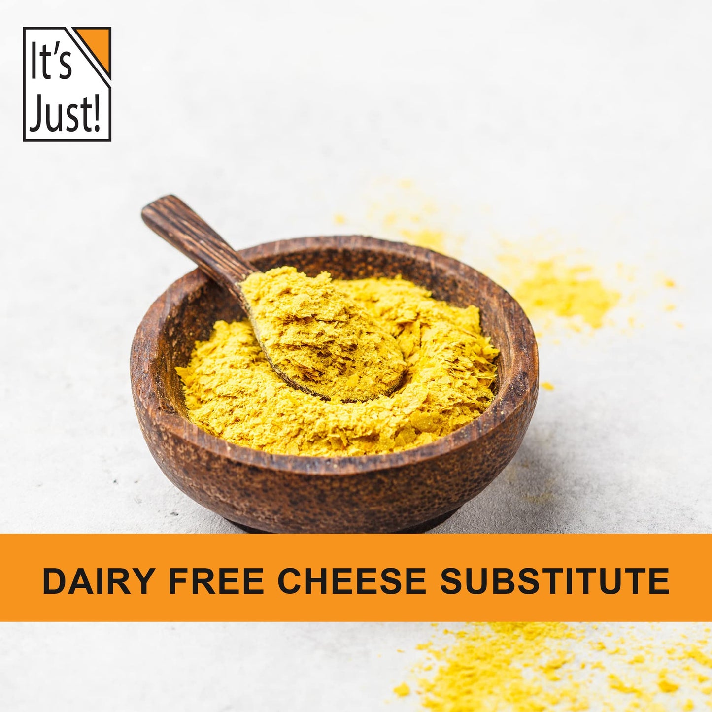 Its Just! Nutritional Yeast Flakes, Vegan Cheese Substitute, 15 Ounces