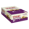 Think! Protein Bars, High Protein Snacks, Gluten Free, Kosher Friendly, Oatmeal Chocolate Chunk, 10 Count