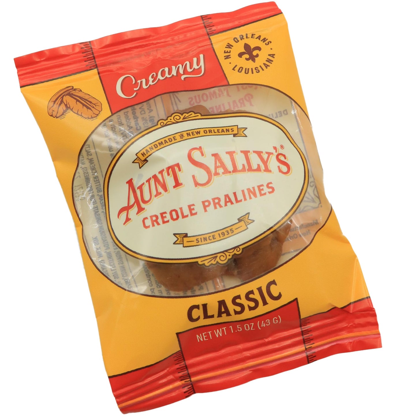 Creamy Original Pralines 1.5 Ounce /Pack Of 12