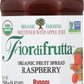Rigoni Di Asiago, Fiordifrutta Organic Fruit Spread, Raspberry, 8.82 Ounce (Pack Of 1)