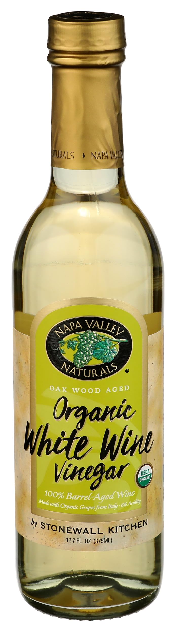 Napa Valley Naturals Organic White Wine Vinegar, 12.7 Fl Oz, Pack of 1