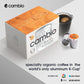 Cambio Roasters Organic Hazelnut Coffee Keurig Kcups, Only Aluminum K Cup For Better & Longer Lasting Flavor, Nutty And Slightly