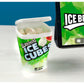 ICE BREAKERS Ice Cubes Kiwi Watermelon Sugar Free Chewing Gum Bottles, 3.24 oz (6 Count, 40 Pieces)