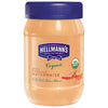 Hellmanns Organic Mayonnaise Spicy Chipotle 15 oz, 6 Count Pack, Condiment and Sandwich Spread