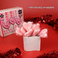 Sweetzo Swirl Lollipops, Strawberry Flavored, 24 Individually Wrapped Suckers, 15.6 cm x 6.1 cm x 18 cm, Pink Heart