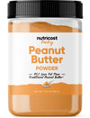 Nutricost Peanut Butter Powder - No Sugar Added, Non-GMO, 12.6 oz