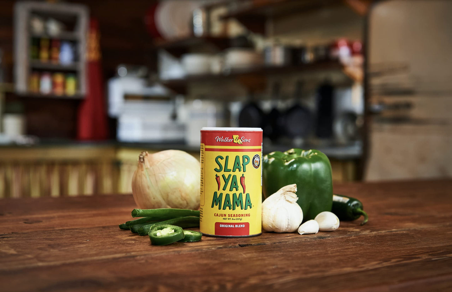 Slap Ya Mama Cajun Seasoning from Louisiana, Original Blend, MSG Free and Kosher, 16 Ounce, Pack of 2