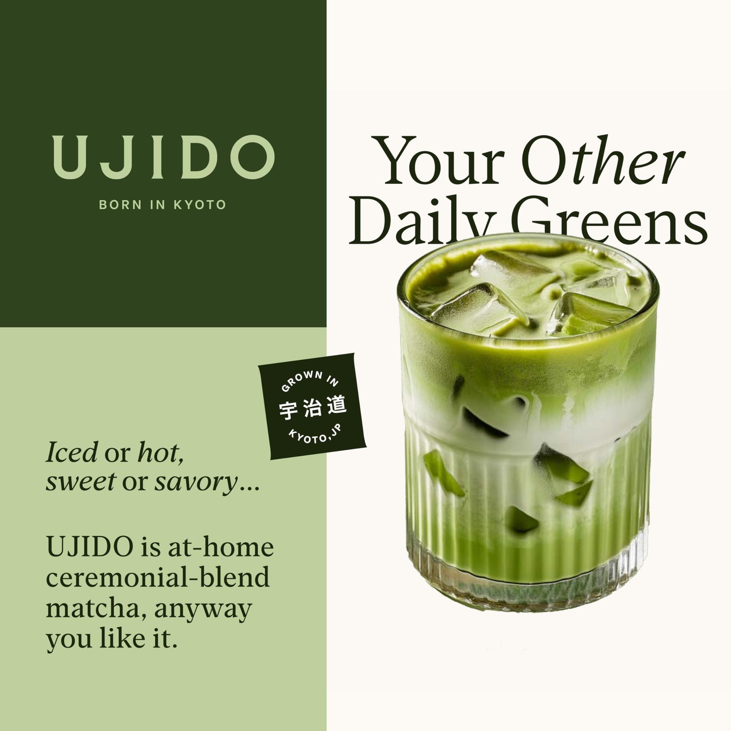Ujido The Path of Zen Matcha Green Tea Powder Ceremonial Blend - 12 oz