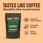MAX FIT Immunity Mushroom Coffee - 60 Servings, 5 Ounce, Chaga & Reishi with Vitamins C, D3, Zinc, 100% Arabica Instant Coffee