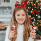 Fruidles Christmas Santa Lollipop, Mixed Fruit Flavor, 24 Count Individually Wrapped Suckers
