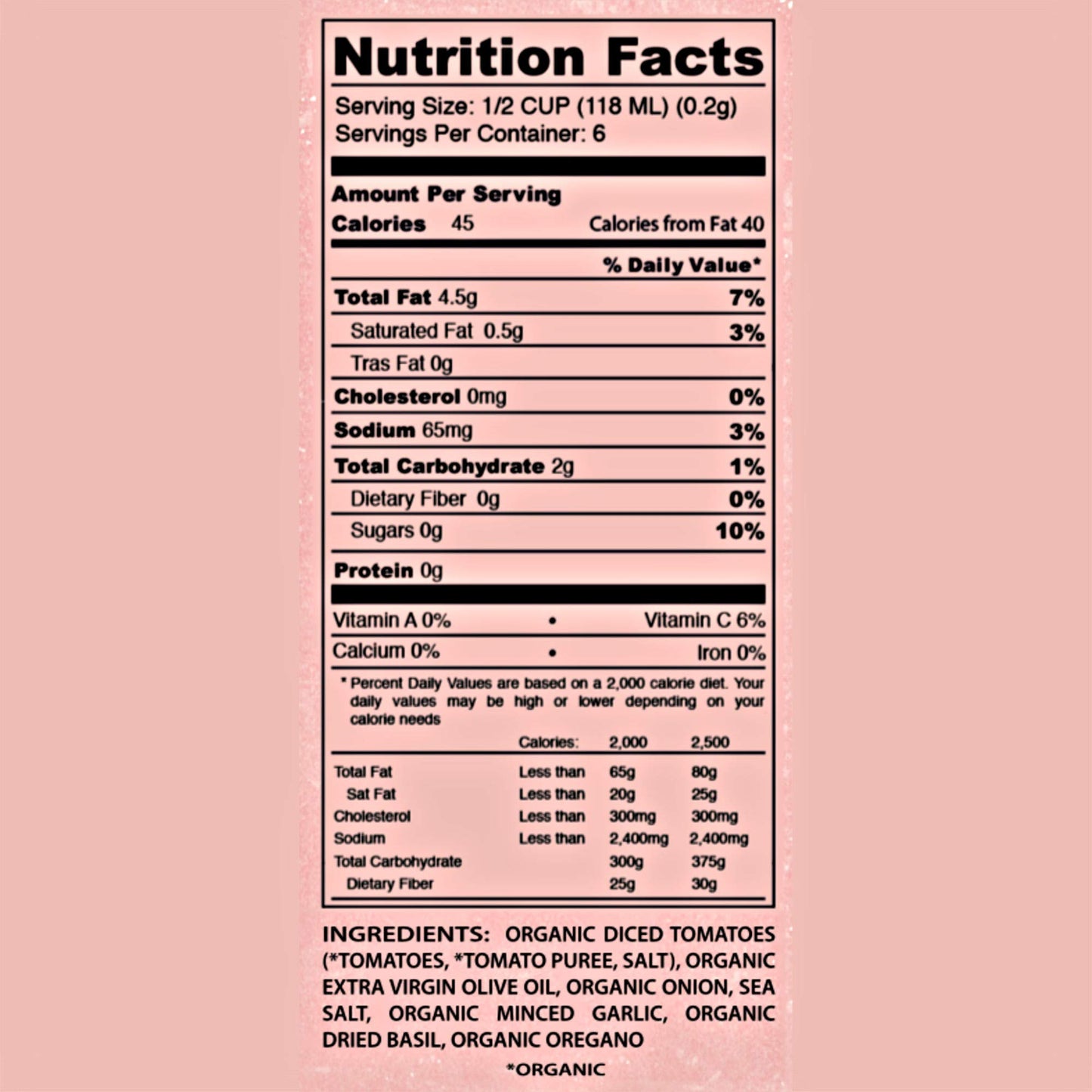 PZZAG MARINARA SCE ( 6 X 24 OZ   )