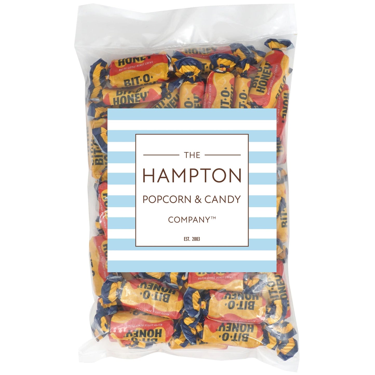 Bit-O-Honey Candy, 1 Pound Bag, Individually Wrapped Candy, Honey Taffy