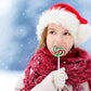 Christmas Candy Lollipops - 24 Holiday Suckers Individually Wrapped Bulk - 18G Swirl And 12G Twisty Pops