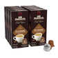 Don Franciscos Espresso Pods - 80 Recyclable Aluminum Capsules, Intensity 8 Medium Dark Roast, Compatible with Nespresso Original Line