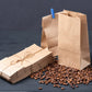 Shopday Paper Lunch Bags 4Lb 100 Pack Brown Paper Bags 5X2.95X9.45'' Recyclable Kraft Sack Lunch Bags Snacks Bags Grocery Bags F